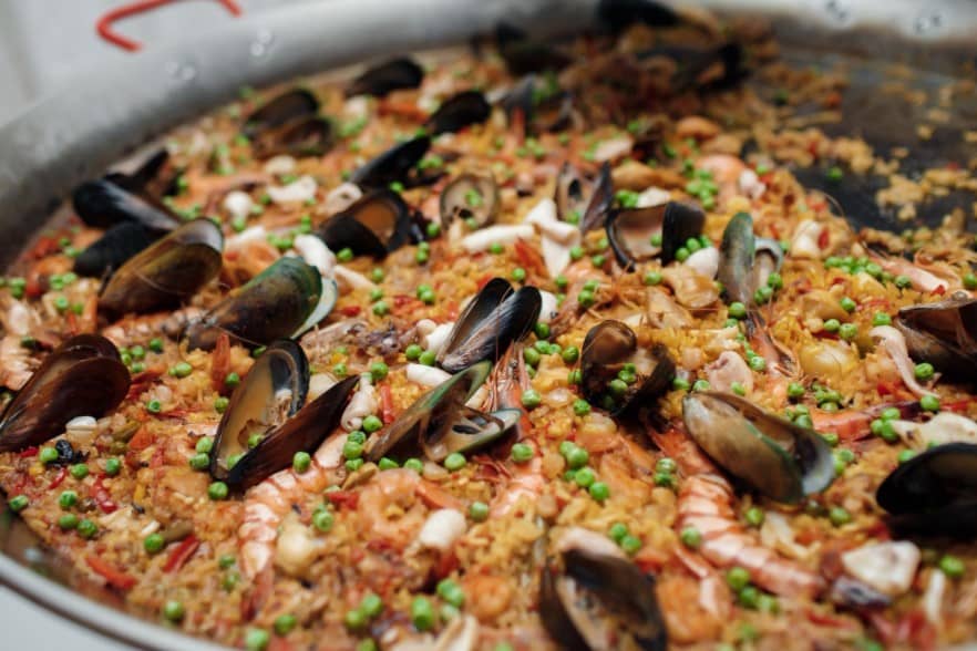 donde come paella en la playa de cullera - mejillones