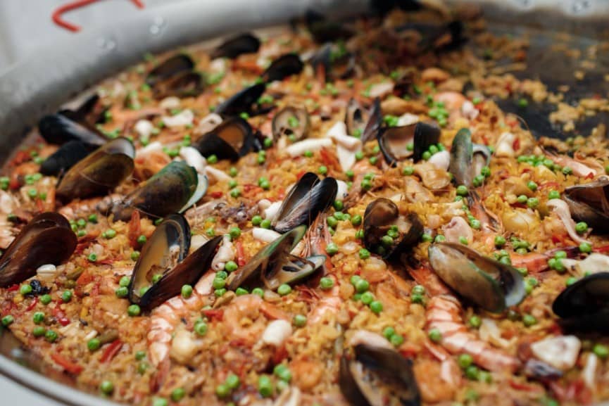 Dónde comer paella en la Playa de Cullera - Camarones